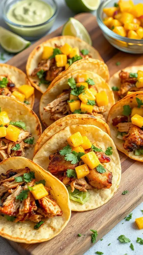 miniature chicken taco treat