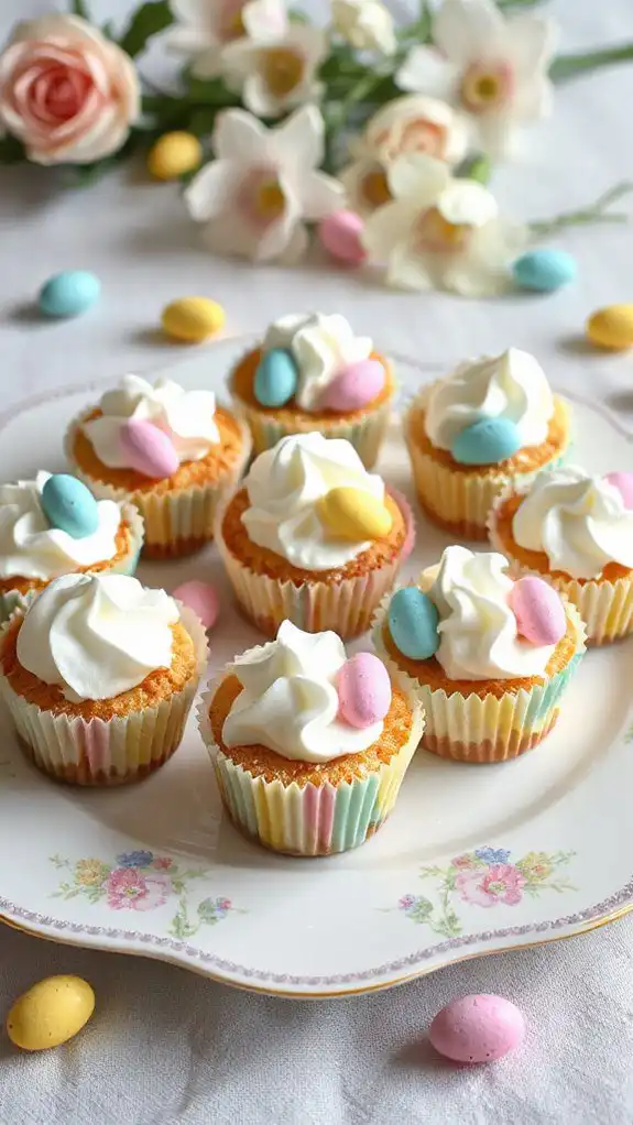 miniature easter cheesecake treats