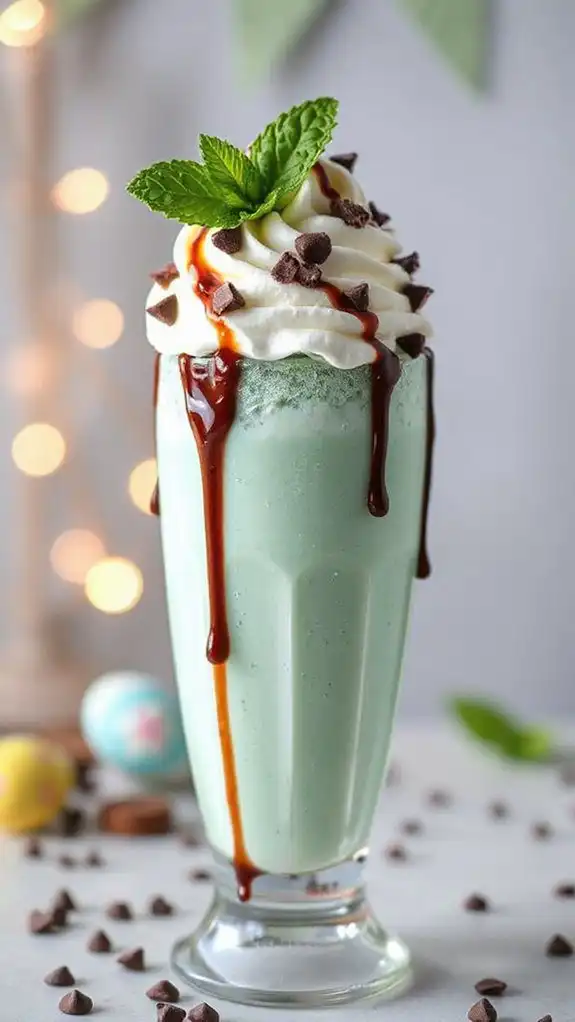 minty chocolate chip delight