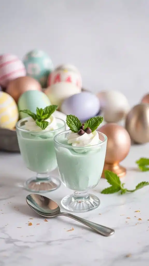minty chocolatey creamy delight