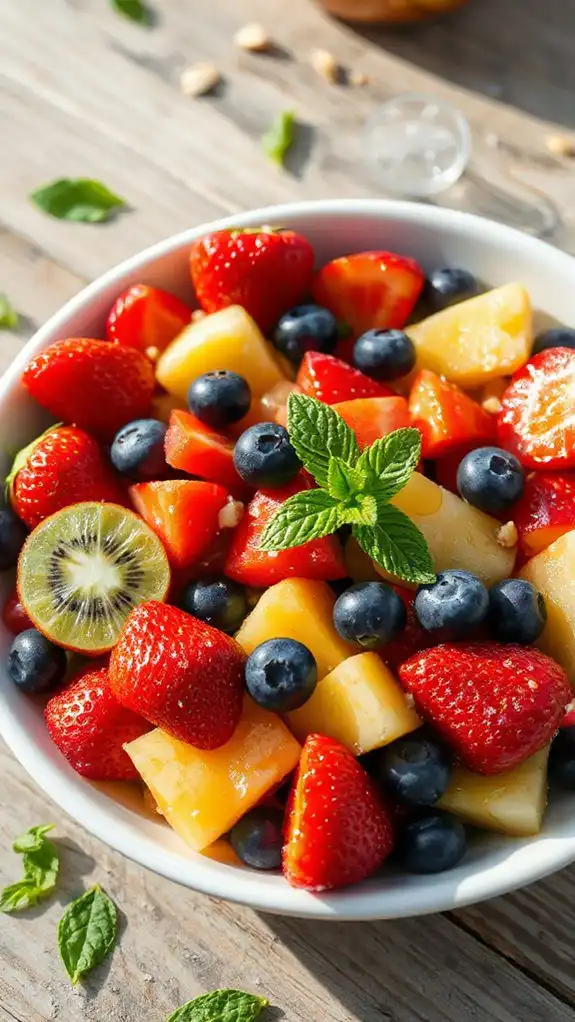 minty fresh fruit salad minty fresh fruit salad