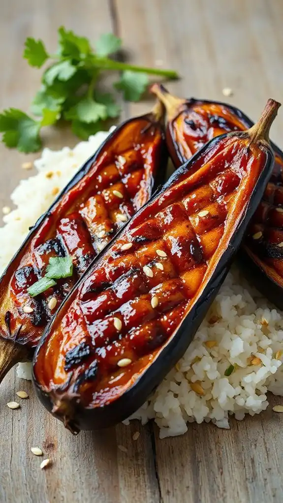 miso eggplant with coconut miso eggplant with coconut