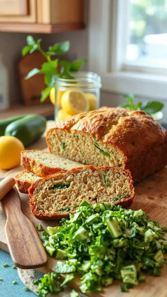 moist and delicious zucchini bread