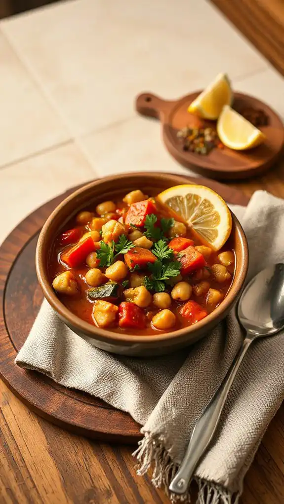 moroccan chickpea stew recipe
