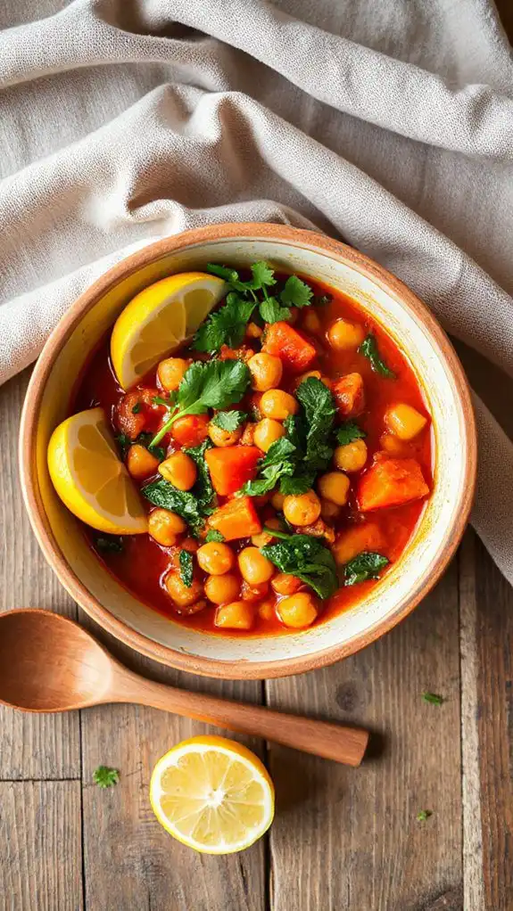 moroccan chickpea stew recipe