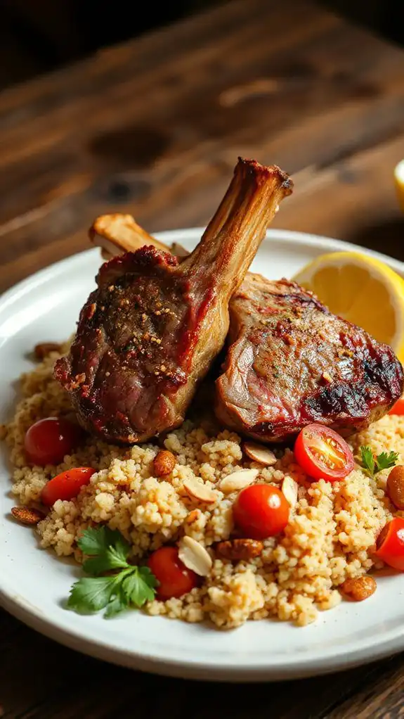 moroccan lamb chops recipe