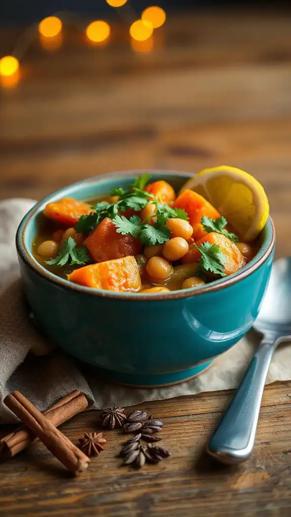 moroccan spiced chickpea stew moroccan spiced chickpea stew