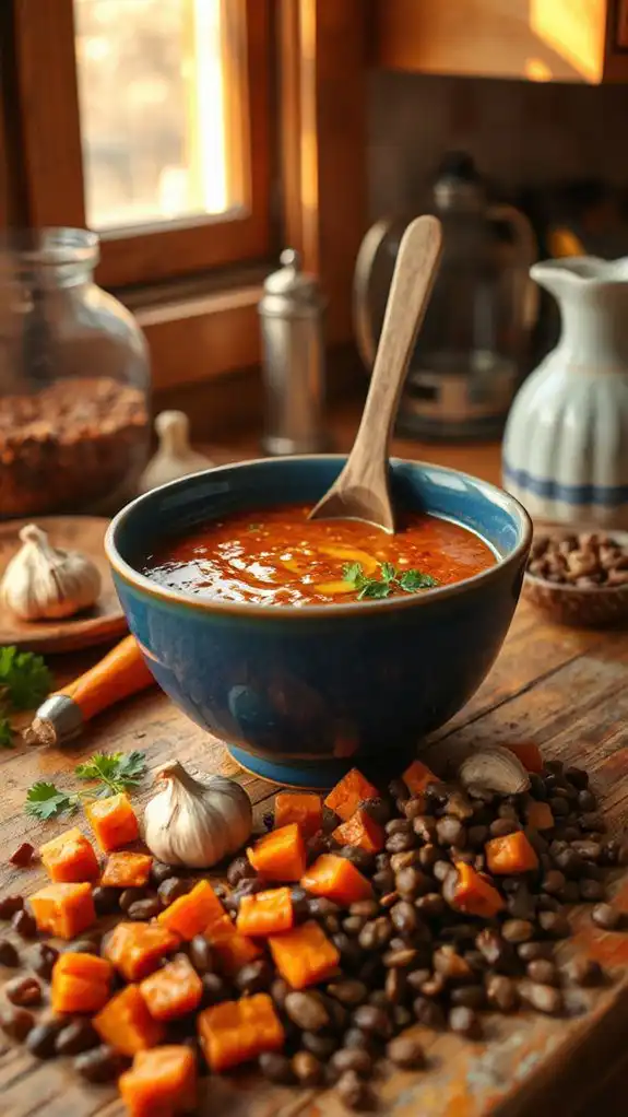 moroccan spiced lentil soup moroccan spiced lentil soup