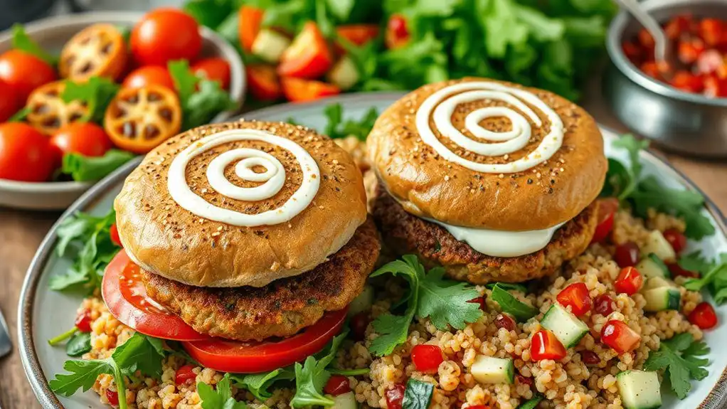 moroccan spiced vegetable patties moroccan spiced vegetable patties