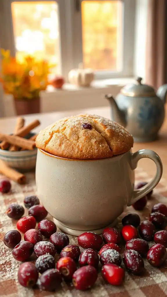 muffin recipe in mug