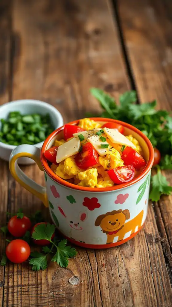 mug based breakfast scramble recipe mug based breakfast scramble recipe