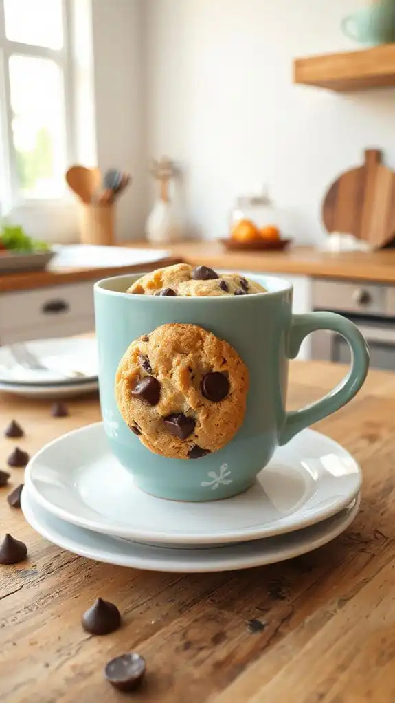 mug cookie dessert recipe