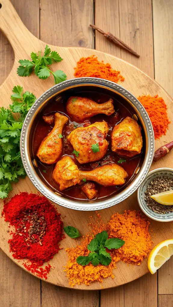 mughlai style chicken curry