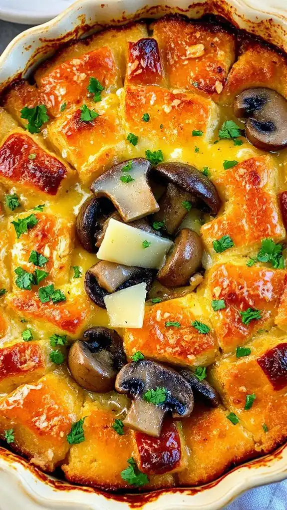 mushroom gruy re bread pudding mushroom gruy re bread pudding