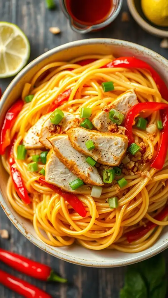 noodle stir fry dish recipe