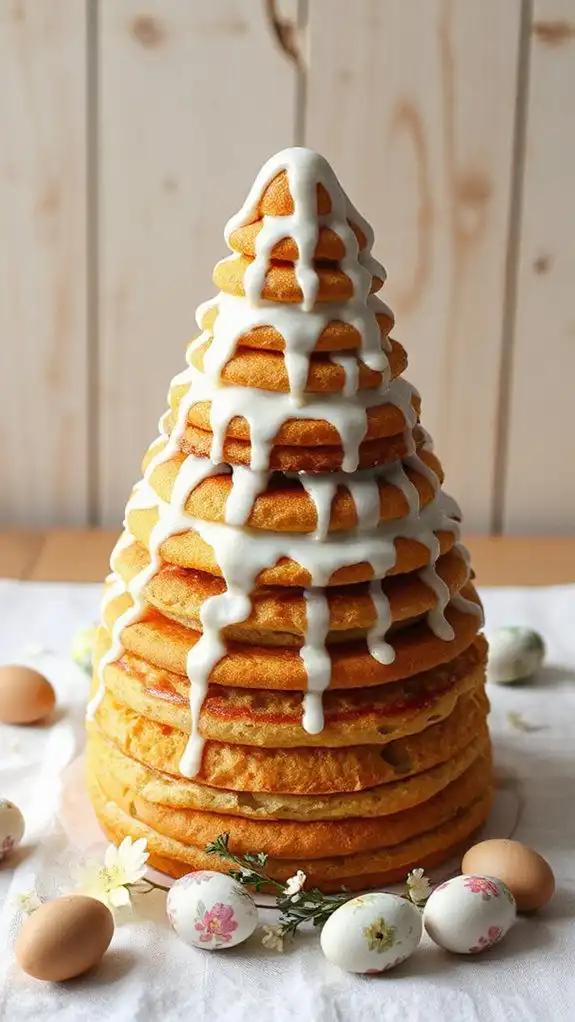 norwegian almond ring cake