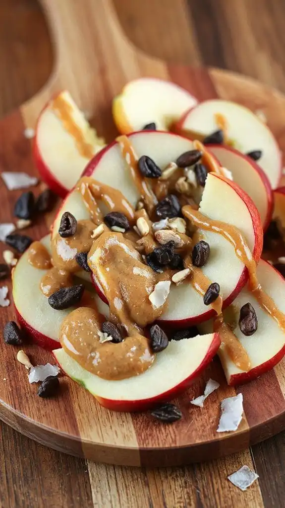 nut butter apple nachos nut butter apple nachos