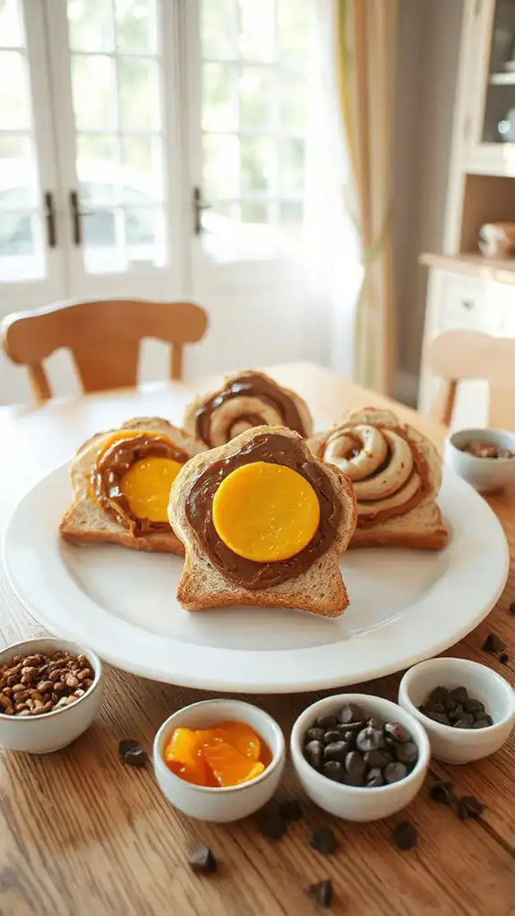 nut butter topped toast nut butter topped toast