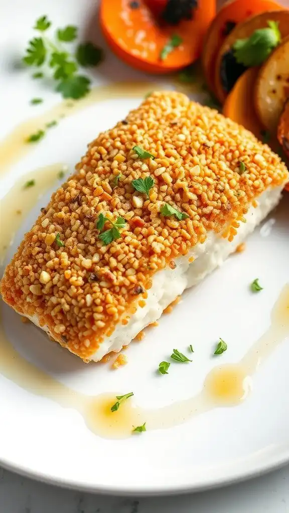 nut crusted mahi mahi recipe