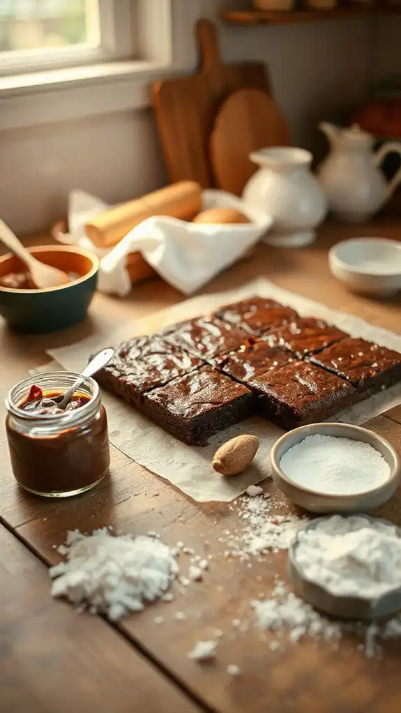 nutella brownies with simplicity