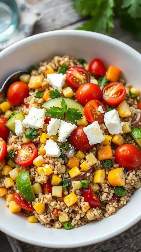 nutrient rich quinoa vegetable salad nutrient rich quinoa vegetable salad