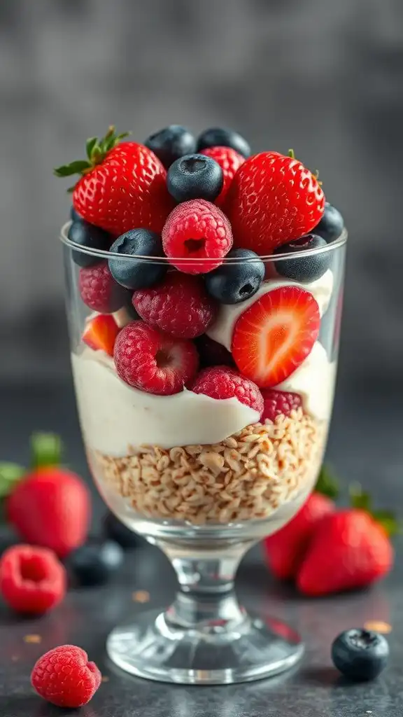 nutritious breakfast layered delight