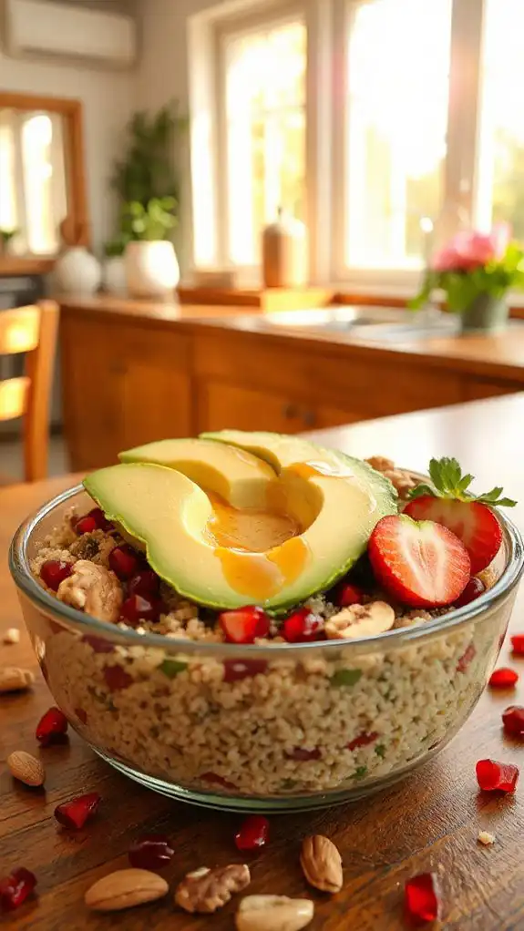 nutritious fruity energy bowl