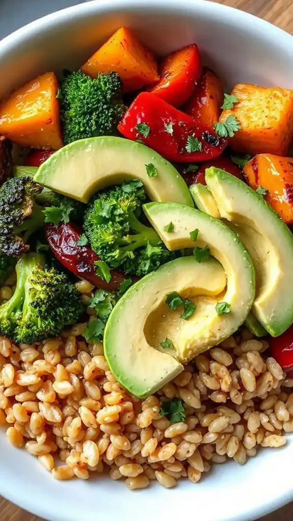 nutritious grain and veggies nutritious grain and veggies