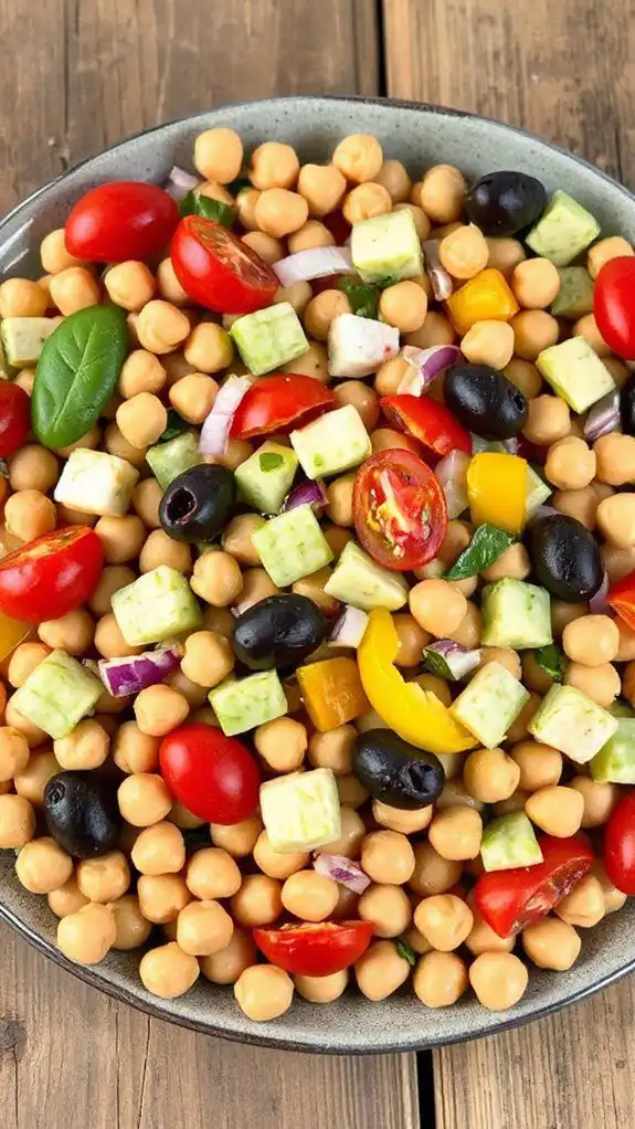 nutritious mediterranean chickpea dish nutritious mediterranean chickpea dish