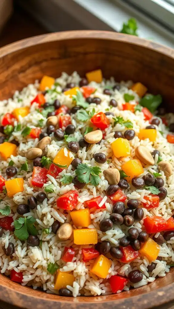 nutritious rice lentil salad nutritious rice lentil salad