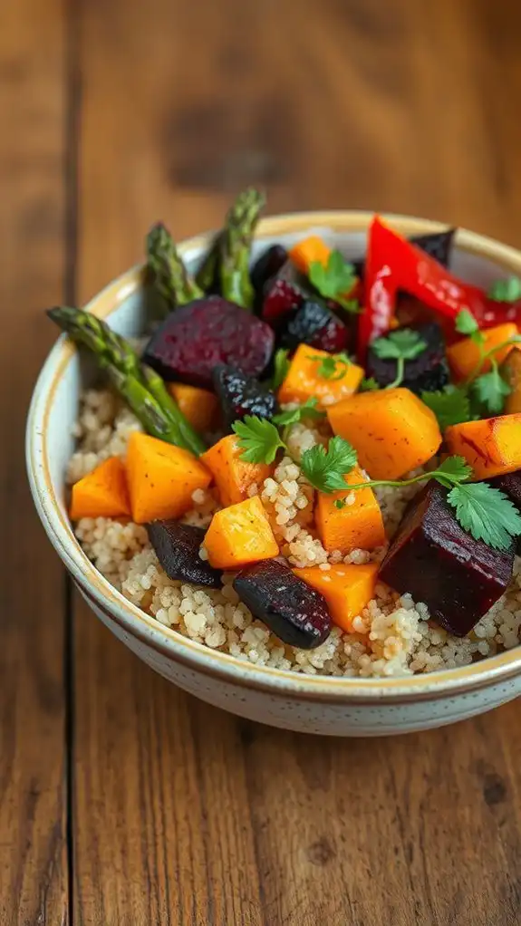 nutritious veggie quinoa dish nutritious veggie quinoa dish
