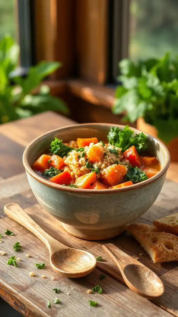nutritious veggie quinoa soup nutritious veggie quinoa soup