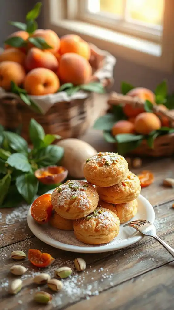 nutty apricot pastries delight