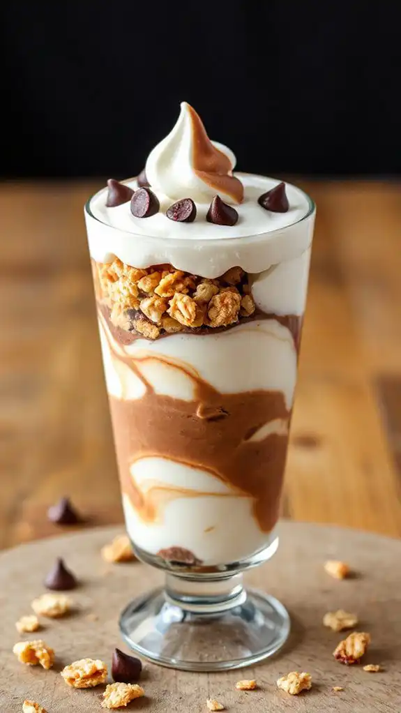 nutty chocolate dessert delight