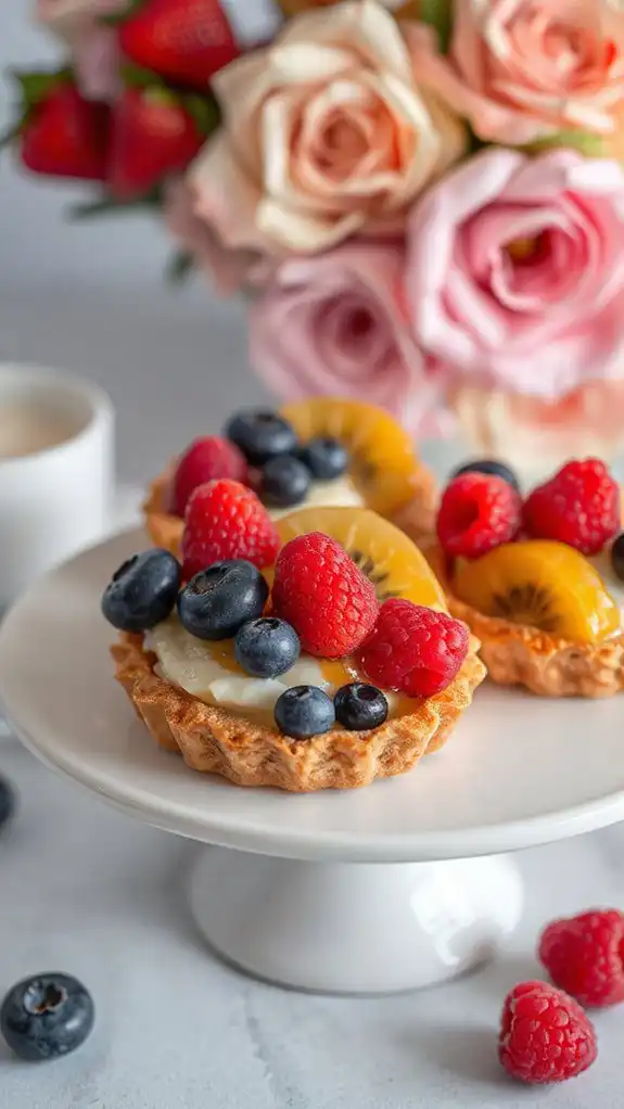 nutty crust fruit tarts nutty crust fruit tarts
