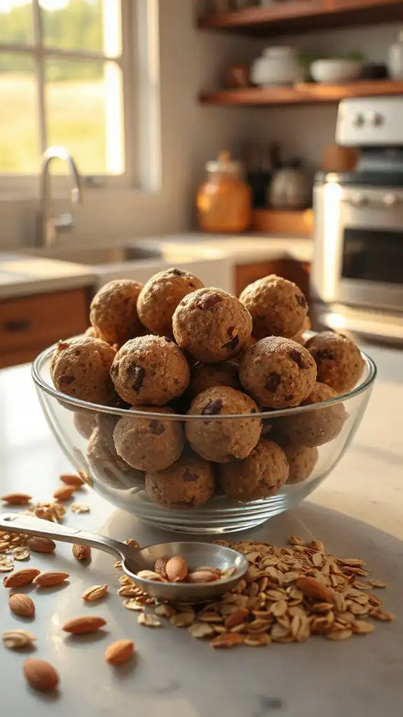 nutty energy snack bites