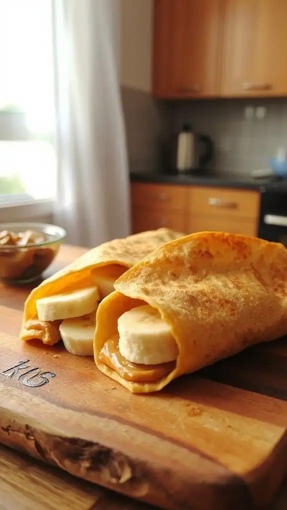 nutty fruit filled wraps nutty fruit filled wraps