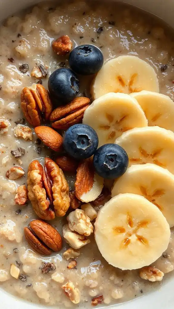 nutty seed oatmeal blend