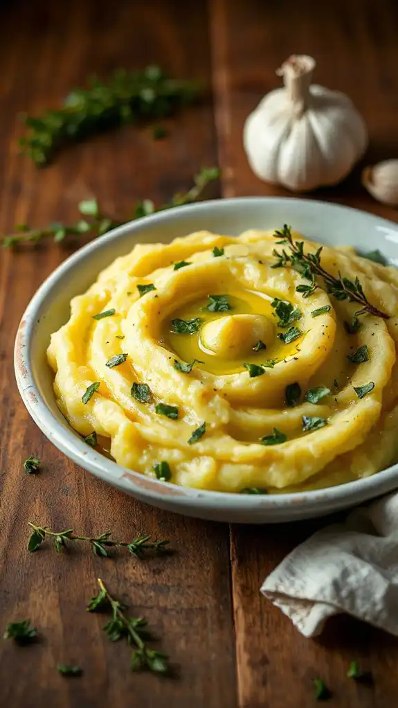 olive oil infused thyme