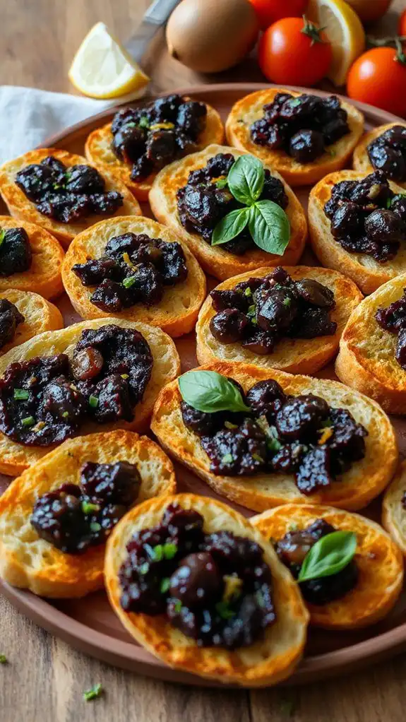 olive tapenade spread appetizer olive tapenade spread appetizer