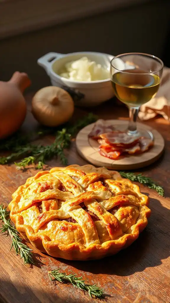 onion pie recipe name