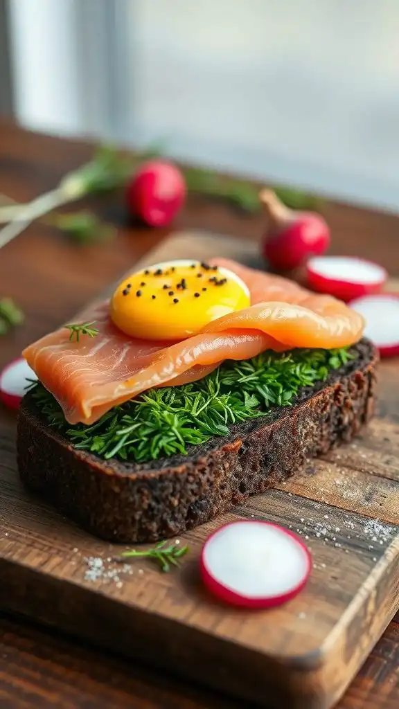 open faced danish sandwich open faced danish sandwich