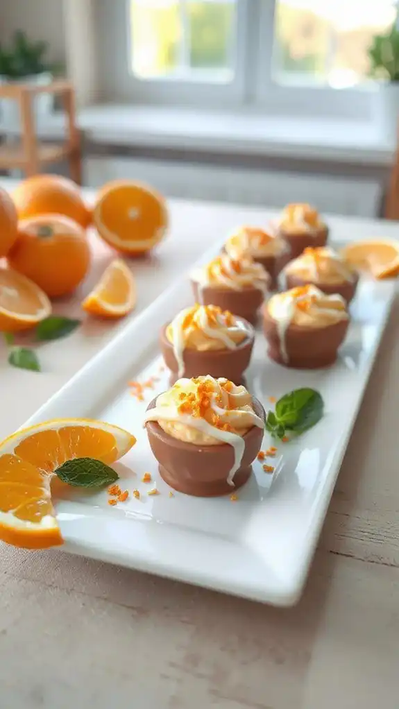 orange chocolate dessert bars orange chocolate dessert bars