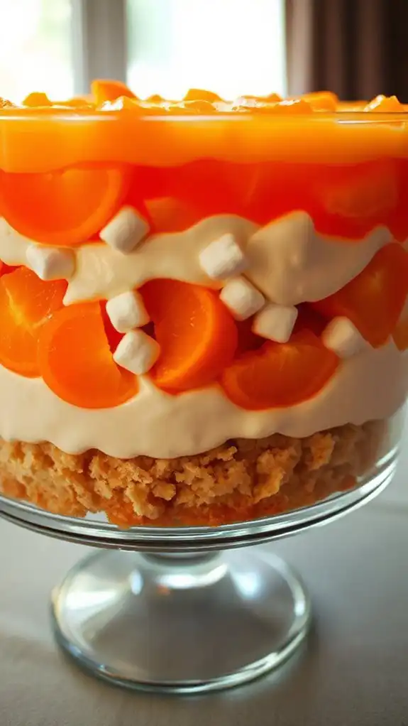 orange creamsicle punch cake