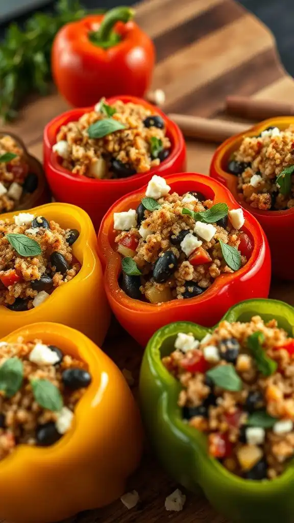 oregano flavored stuffed peppers oregano flavored stuffed peppers