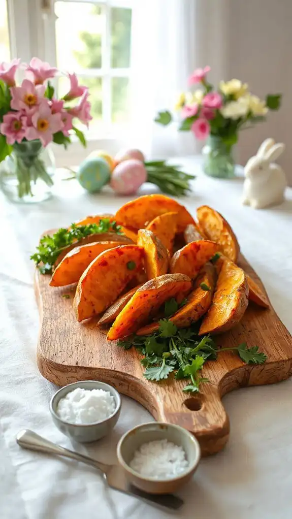 oven roasted sweet potato wedges oven roasted sweet potato wedges