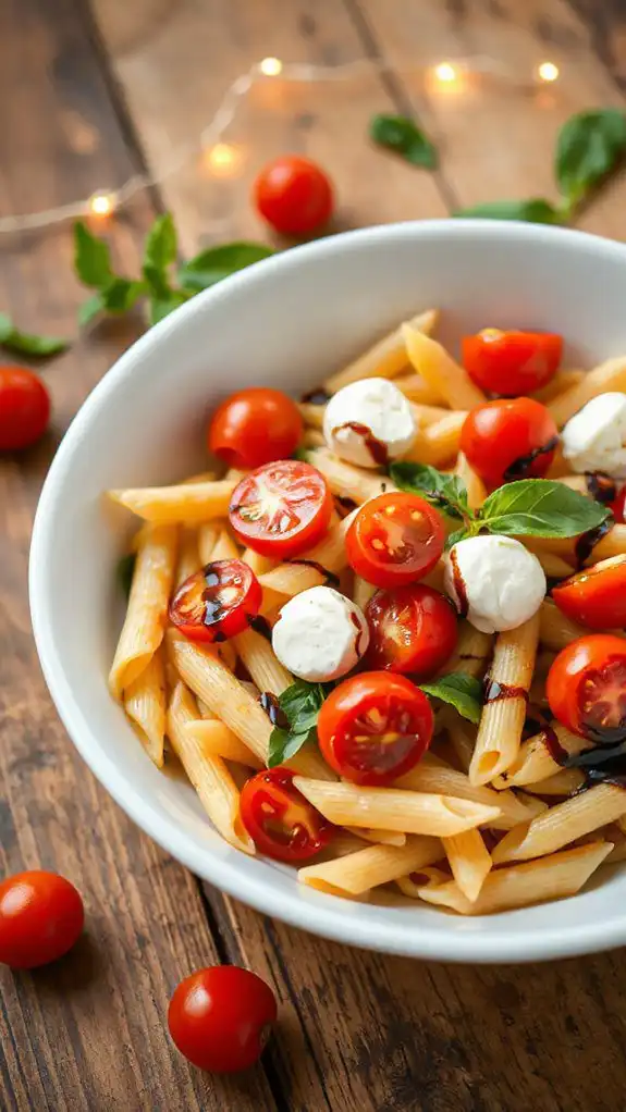 pasta salad with balsamic