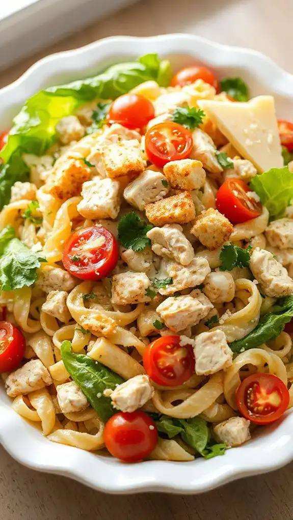 pasta salad with chicken