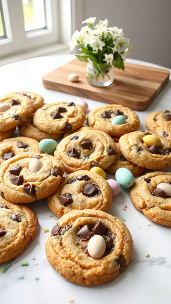 peanut butter chocolate cookies