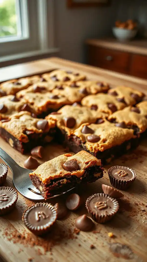 peanut butter chocolate dessert